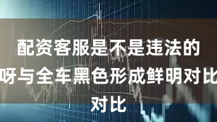 配资客服是不是违法的呀与全车黑色形成鲜明对比