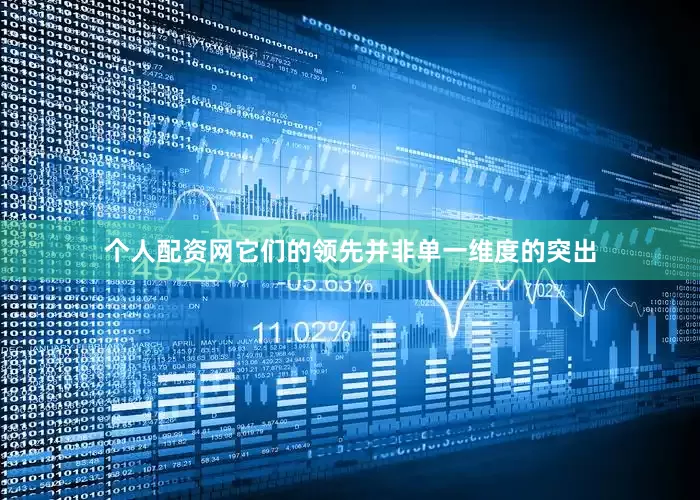 个人配资网它们的领先并非单一维度的突出